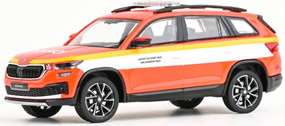 Skoda Kodiaq FL 2021 Fire Brigade of Karlovy Vary Region 1:43 Scale Diecast Car – Abrex