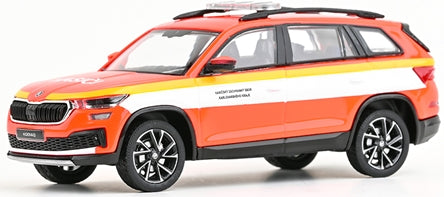 Skoda Kodiaq FL 2021 Fire Brigade of Karlovy Vary Region 1:43 Scale Diecast Car – Abrex