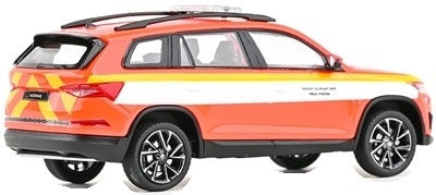 Skoda Kodiaq FL 2021 Fire Brigade Of Highlands Region 1:43 Scale Diecast Car – Abrex