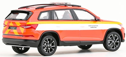 Skoda Kodiaq FL 2021 Fire Brigade of Zlin Region 1:43 Scale Diecast Car – Abrex