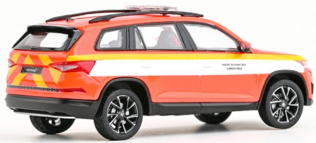 Skoda Kodiaq FL 2021 Fire Brigade of Zlin Region 1:43 Scale Diecast Car – Abrex