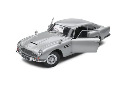 Aston Martin DB5 1964 Silver Birch 1:18 Scale Solido Diecast Model