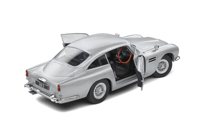 Aston Martin DB5 1964 Silver Birch 1:18 Scale Solido Diecast Model