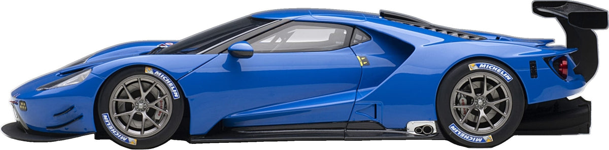 Ford GT LM Plain Body Version 2018 Blue 1:18 Scale Composite Car – AutoArt