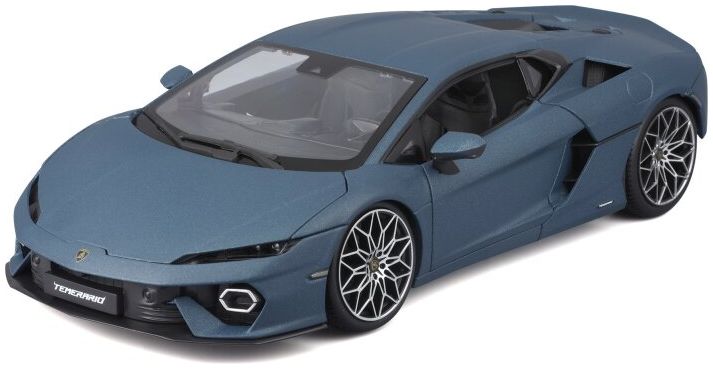 Lamborghini Temerario 2025 Blue 1:18 Scale Bburago Diecast Model Car
