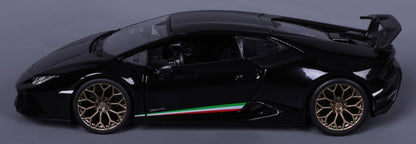 Lamborghini Huracan Performante Limited Edition Black 1:24 Scale Diecast Car – Bburago