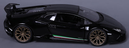 Lamborghini Huracan Performante Limited Edition Black 1:24 Scale Diecast Car – Bburago