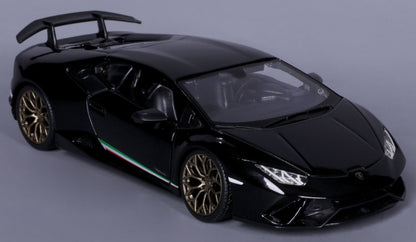 Lamborghini Huracan Performante Limited Edition Black 1:24 Scale Diecast Car – Bburago