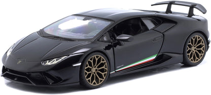 Lamborghini Huracan Performante Limited Edition Black 1:24 Scale Diecast Car – Bburago