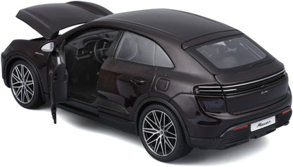 Porsche Macan 4 Electric 2024 Metallic Copper 1:24 Scale Diecast Car – Bburago
