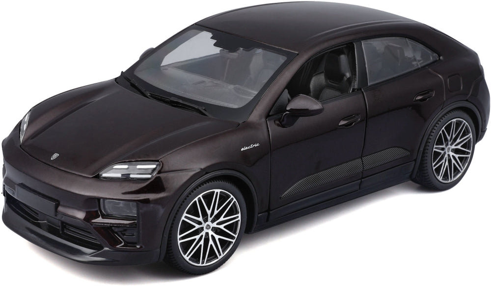 Porsche Macan 4 Electric 2024 Metallic Copper 1:24 Scale Diecast Car – Bburago