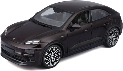 Porsche Macan 4 Electric 2024 Metallic Copper 1:24 Scale Diecast Car – Bburago