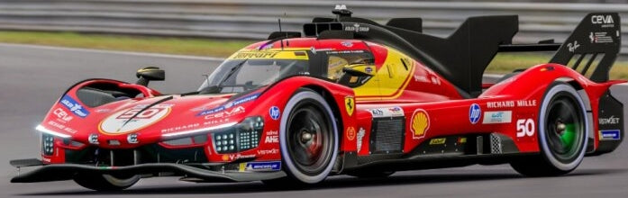 Ferrari 499P 3.0L Turbo V6 #50 24H Le Mans 2026 Fuoco Nielsen/Molina 1:24 Scale Diecast Car – Bburago
