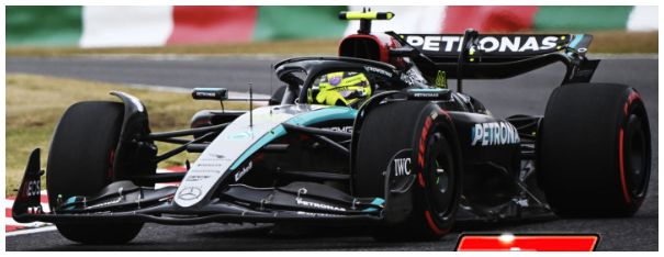 Mercedes-AMG W15 #44 F1 2024 Lewis Hamilton 1:24 Scale Diecast Car – Bburago