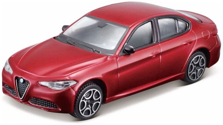 Alfa Romeo Tonale Azul Coche de juguete a escala 1:43 Bburago de metal fundido