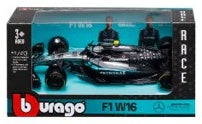 Mercedes-AMG W16 #12 F1 2025 Kimi Antonelli 1:43 Scale Diecast Model Car – Bburago