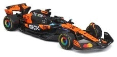 McLaren MCL39 #81 F1 2025 Oscar Piastri 1:43 Scale Diecast Model Car – Bburago