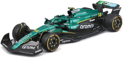 Aston Martin AMR 25 #14 F1 2025 Fernando Alonso 1:43 Scale Diecast Model Car – Bburago