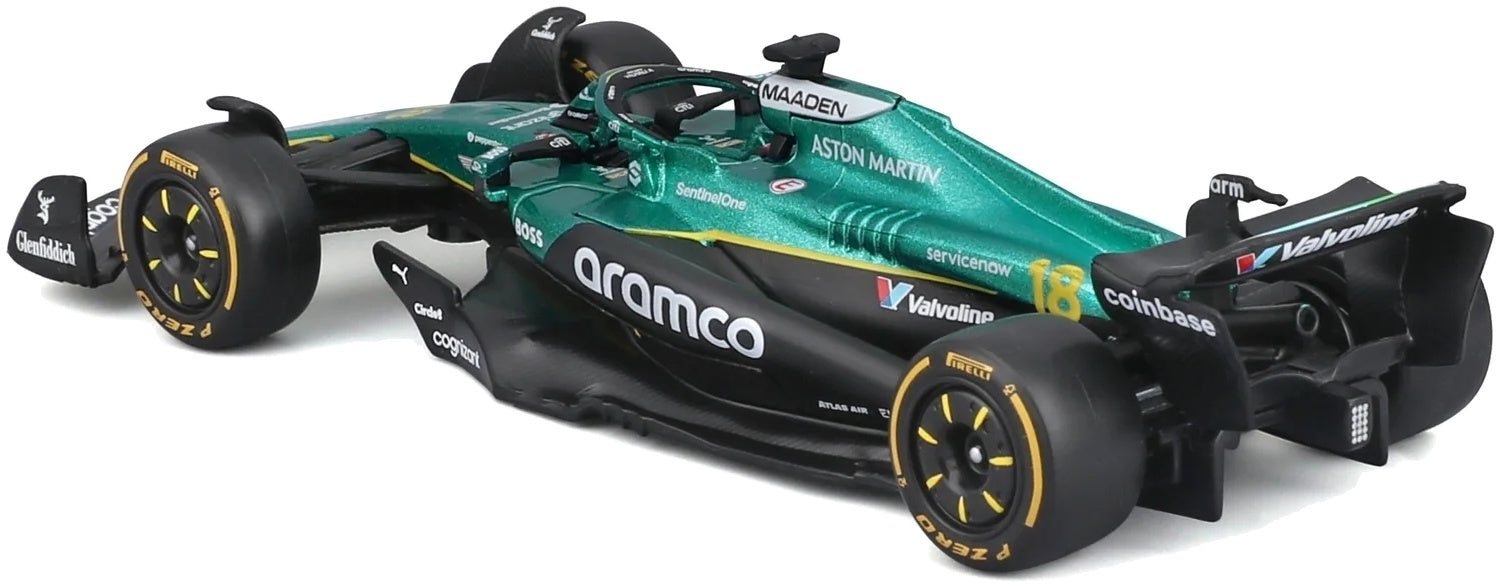 Aston Martin AMR 25 #18 F1 2025 Lance Stroll 1:43 Scale Diecast Model Car – Bburago