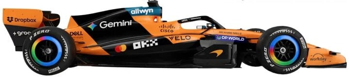 McLaren MCL40 F1 2026 #81 Oscar Piastri w/Helmet 1:43 Scale Diecast Model Car – Bburago
