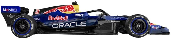 Red Bull RB22 F1 2026 #3 Max Verstappen 1:64 Scale Diecast Model Car – Bburago