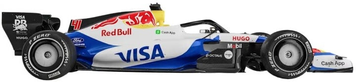 Racing Bulls VCARB 03 F1 2026 #41 Arvid Lindblad 1:64 Scale Diecast Model Car – Bburago