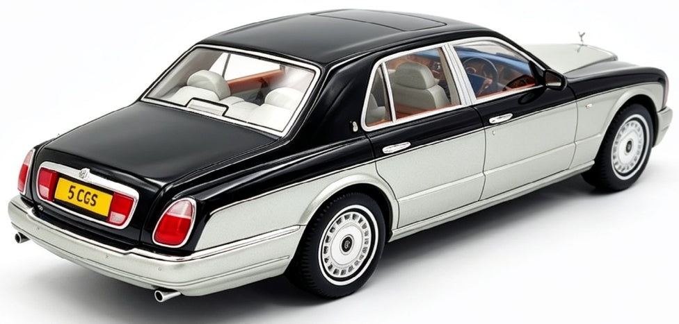 Rolls Royce Silver Seraph Black/Silver 1998 1:18 Scale Resin Car – Cult