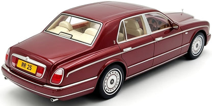 Rolls Royce Silver Seraph Sunset Red 1998 1:18 Scale Resin Car – Cult