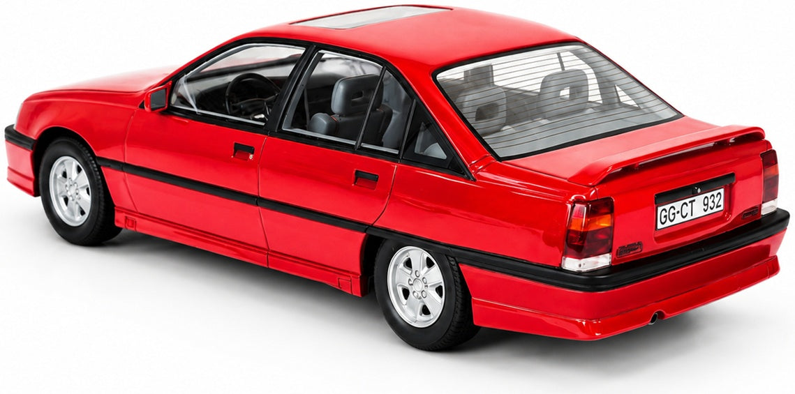 Opel Omega 3000 Magma Red 1987-1994 1:18 Scale Resin Car – Cult
