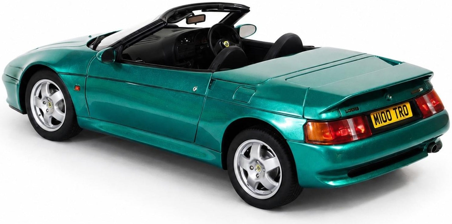 Lotus Elan M100 Medina Green Metallic 1989-1995 1:18 Scale Resin Car – Cult