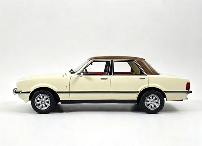 Ford Cortina Mk4 Diamond White RHD UK Special 100pcs Limited Edition 1:18 Scale Resin Car – Cult