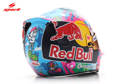 Liam Lawson F1 Singapore GP 2025 Helmet 1:5 Scale Resin Replica – Spark