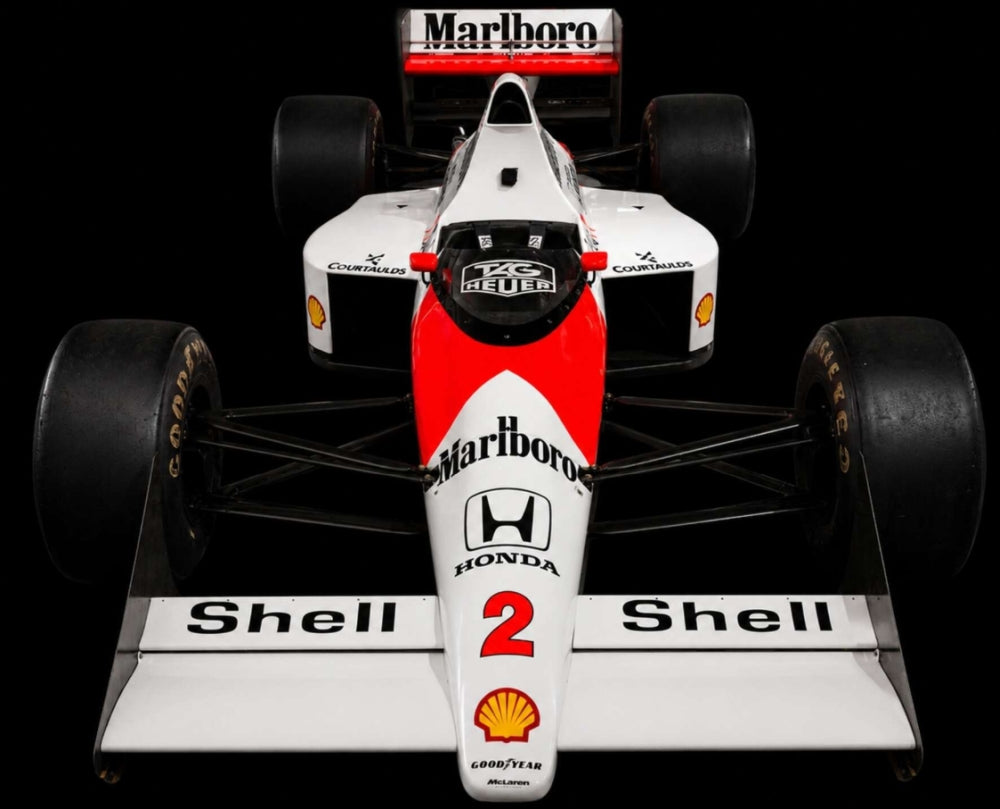 McLaren MP4/5 #2 Winner F1 Italian GP 1989 Alain Prost w/Driver 1:18 Scale Resin Car – GP Replicas