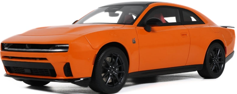 Dodge Charger R/T Peel Out Orange 2026 1:18 Scale Resin Car – GT Spirit