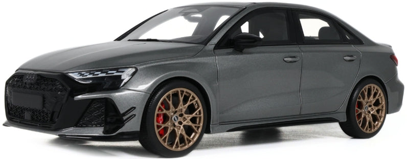 Audi RS 3 Competition Limited Daytona Grey 2026 1:18 Scale Resin Car – GT Spirit