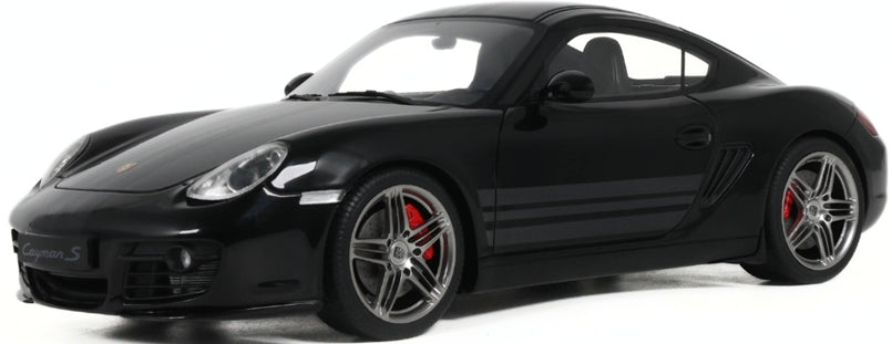 Porsche Caymen S Design Edition 1 Black 2008 1:18 Scale Resin Car – GT Spirit