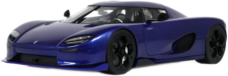 Koenigsegg CC850 Blue 2025 1:18 Scale Resin Car – GT Spirit