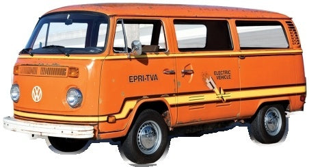 Volkswagen T2 Elektrotransporter Orange 1978 1:18 Scale Diecast Bus – IXO