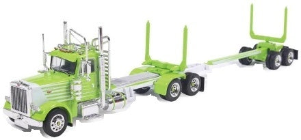Peterbilt Logging Truck Light Green 1:64 Scale Diecast Truck – IXO