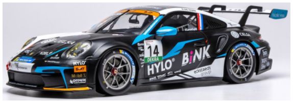 Porsche 911 GT3 Cup Porsche Cup Oschersleben 2024 #14 R.de Haan 1:18 Scale IXO Diecast Model Car