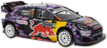 Ford Puma Rally1 #55 WRC Rally Monte Carlo 2025 J.McErLean/E.Treacy 1:18 Scale Diecast Car – IXO