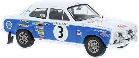 Ford Escort Mk1 RS 1600 #3 Rally Monte Carlo 1973 T.Makinen/H.Liddon 1:24 Scale Diecast Car – IXO