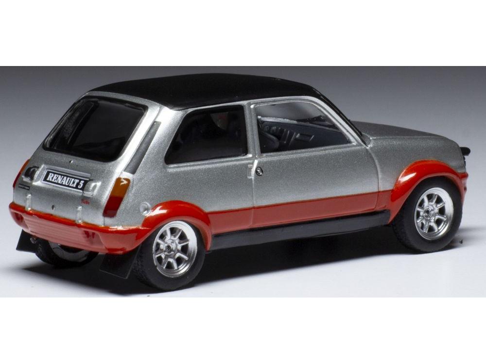 Renault 5 Alpine Gr. 2 Silver 1978 1:43 Scale Diecast Car – IXO