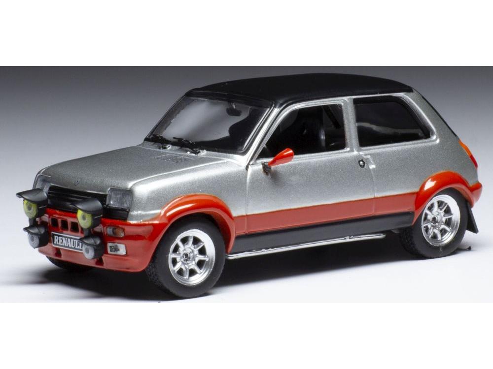 Renault 5 Alpine Gr. 2 Silver 1978 1:43 Scale Diecast Car – IXO