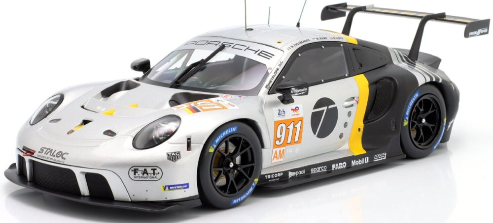 Porsche 911 RSR-19 Proton Competition #911 24h Le Mans 2023 Fassbender/Lietz/Rump 1:18 Scale Diecast Car – IXO