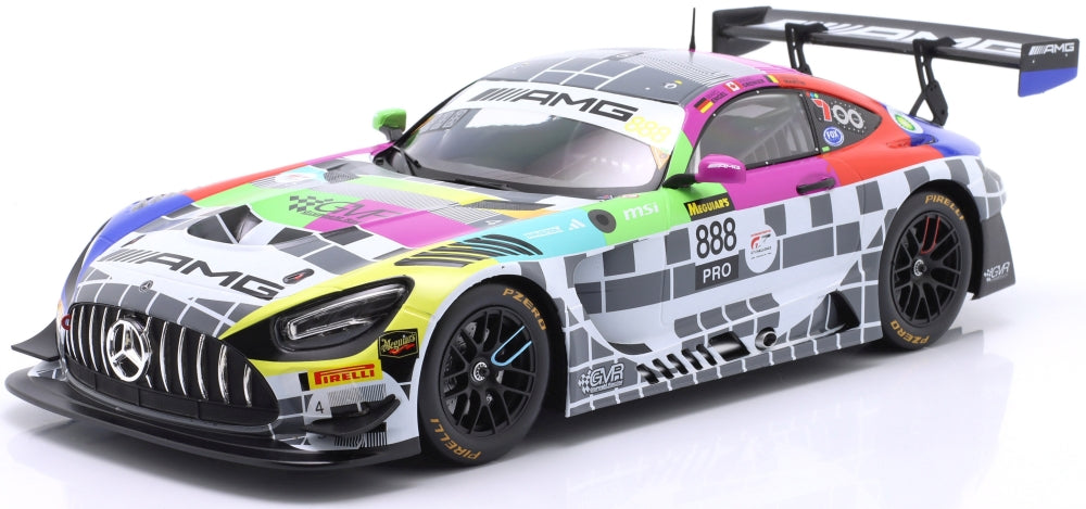 Mercedes-Benz AMG GT3 EVO GMR #888 12h Bathurst 2025 Engel/Martin/Grenier 1:18 Scale Diecast Car – IXO