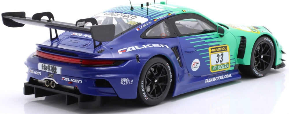 Porsche 911 GT3 R Falken Motorsports #33 24h Nurburgring 2025 1:18 Scale Diecast Car – IXO