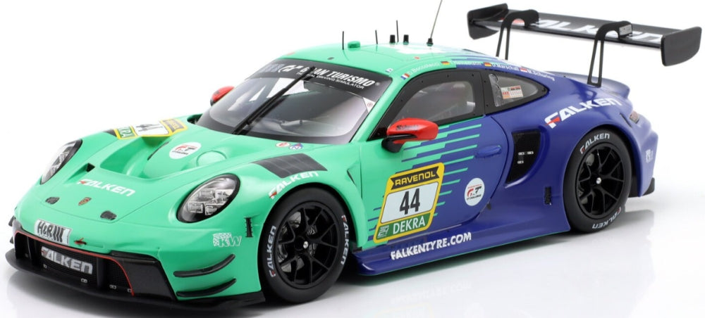Porsche 911 GT3 R Falken Motorsports #44 24h Nurburgring 2025 1:18 Scale Diecast Car – IXO