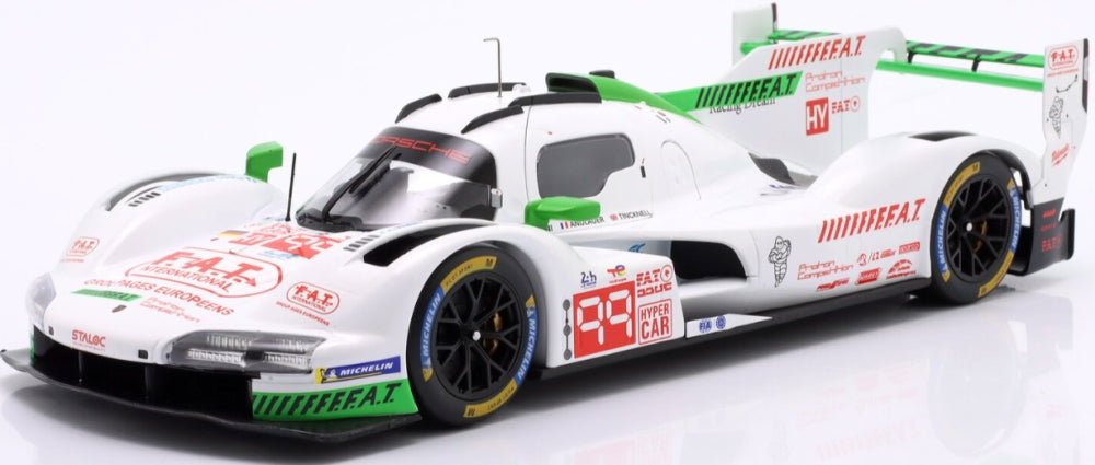 Porsche 963 Proton Comp #99 24h Le Mans 2024 J. Andlauer/N. Jani/H. Tincknell 1:18 Scale Diecast Model Car – IXO