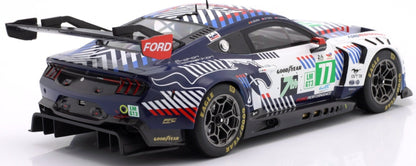 Ford Mustang GT3 Proton Competition #77 24h Le Mans 2025 Barker/Sousa/Tuck 1:18 Scale Diecast Car – IXO